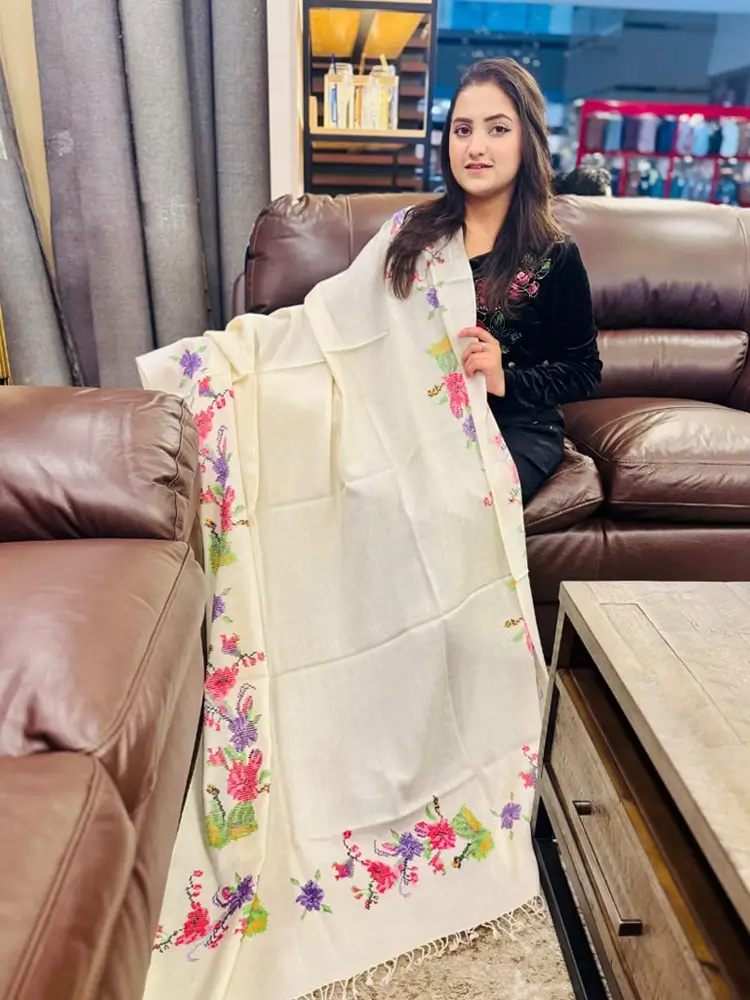 Image 2 Crosstich Shwal - Image 1